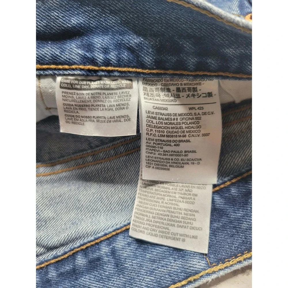 Levi's 501 Button Fly Denim Jeans Men's 33x30 100%‎ Cotton Classic